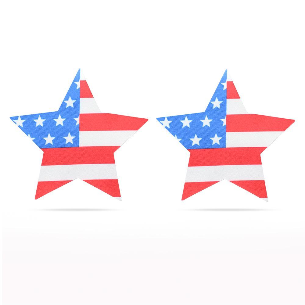Cubrepezones Star And Stripes Nipples